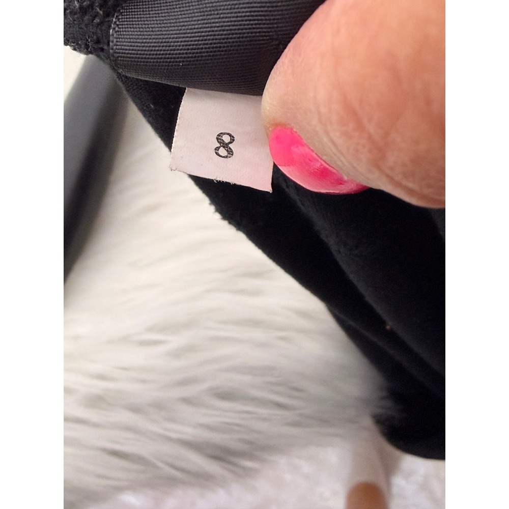 Kerrits Womens Black Knee Patch Equestrian Riding Breeches Leggings Large L - Picture 6 of 8